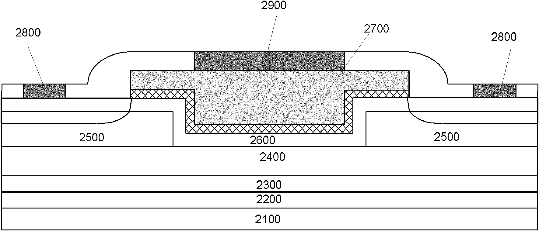 High-speed low-noise semiconductor device structure and method for forming same