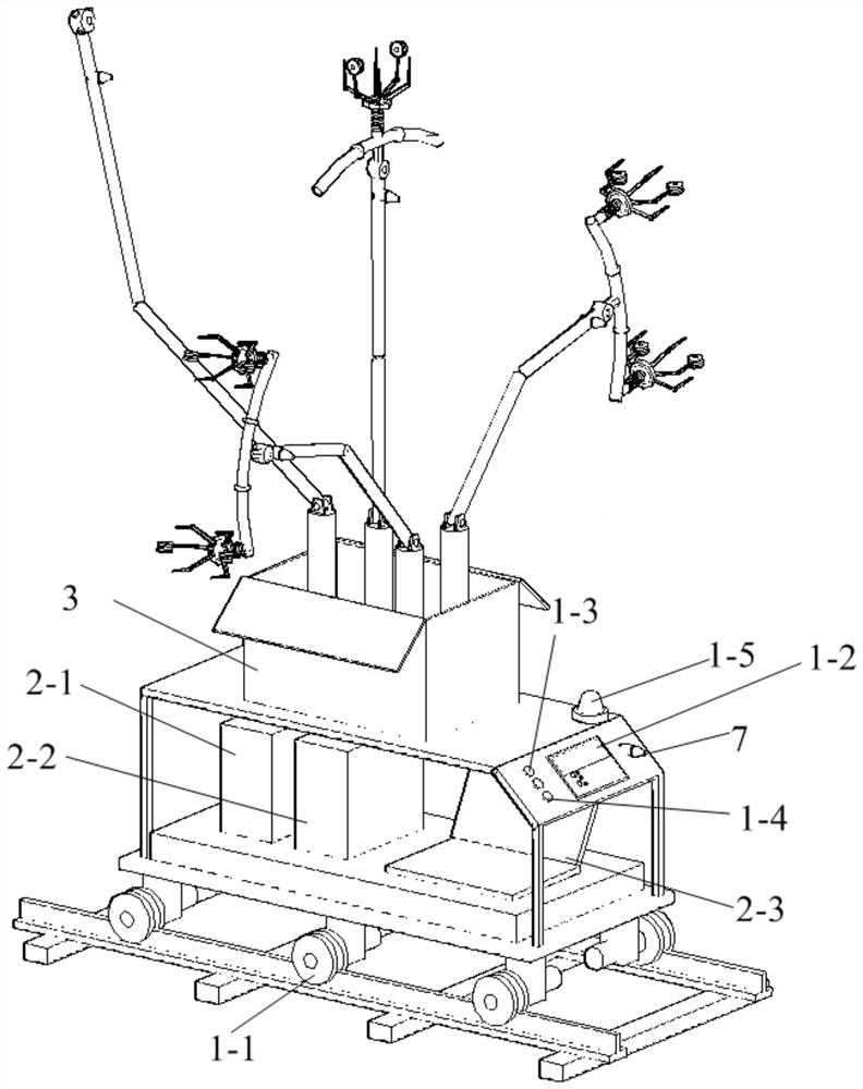 A mobile intelligent detection device and operation method of rail transit tunnel geological radar