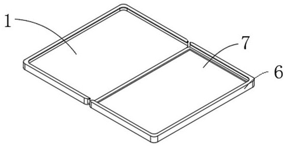 Mobile phone shell based on refraction technology