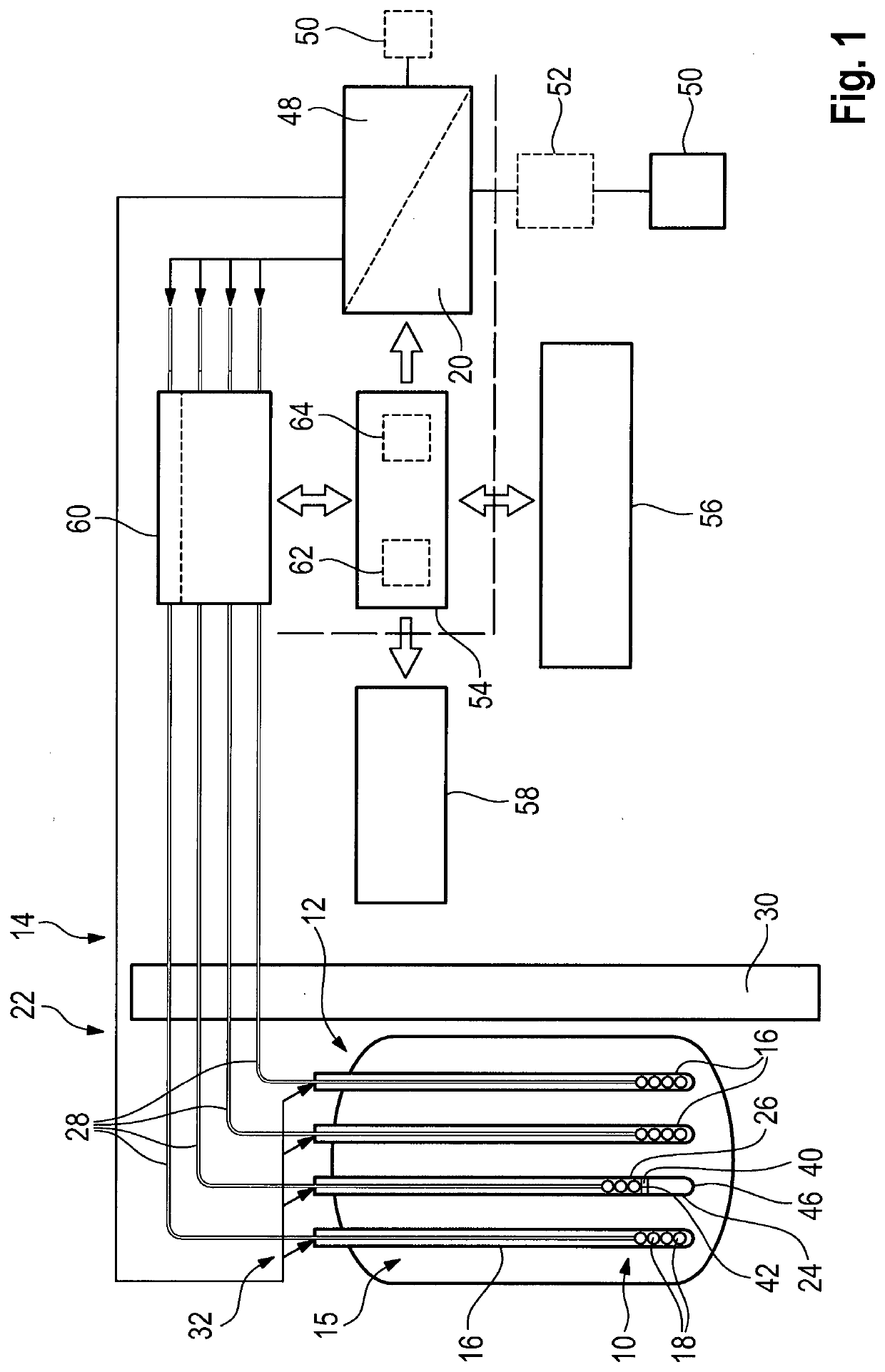 Lance unit, nuclide activation and nuclear monitoring system as well as method of producing radionuclides