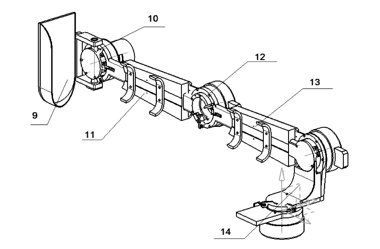 Movable wearable lower limb exoskeleton rehabilitation robot