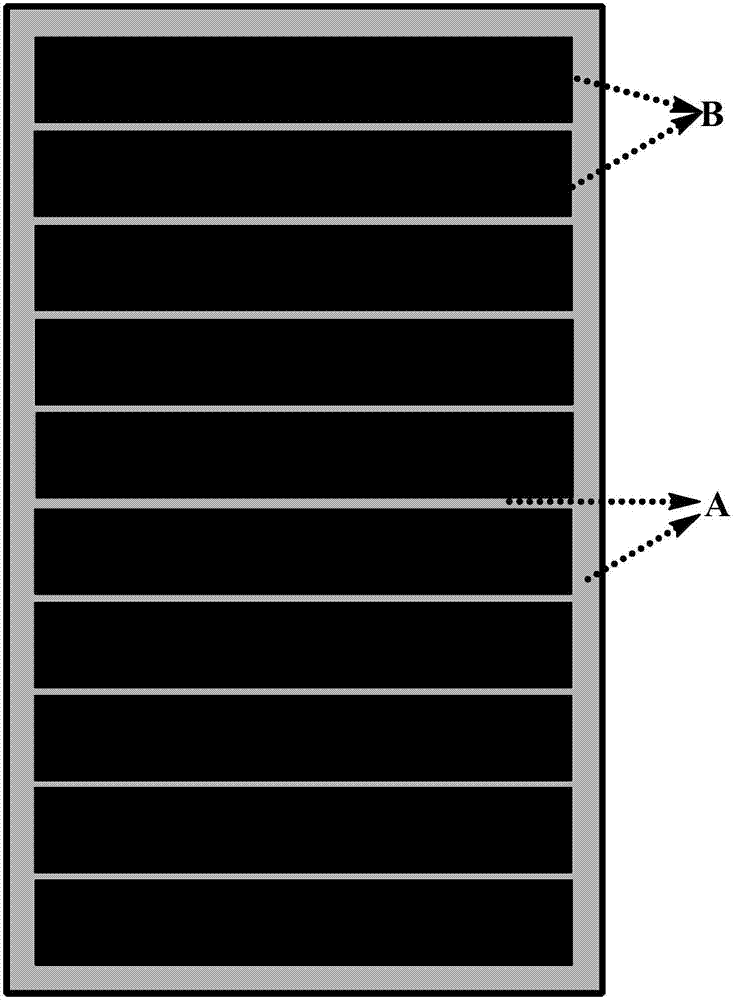 High reflection gain type photovoltaic packaging glue film and application