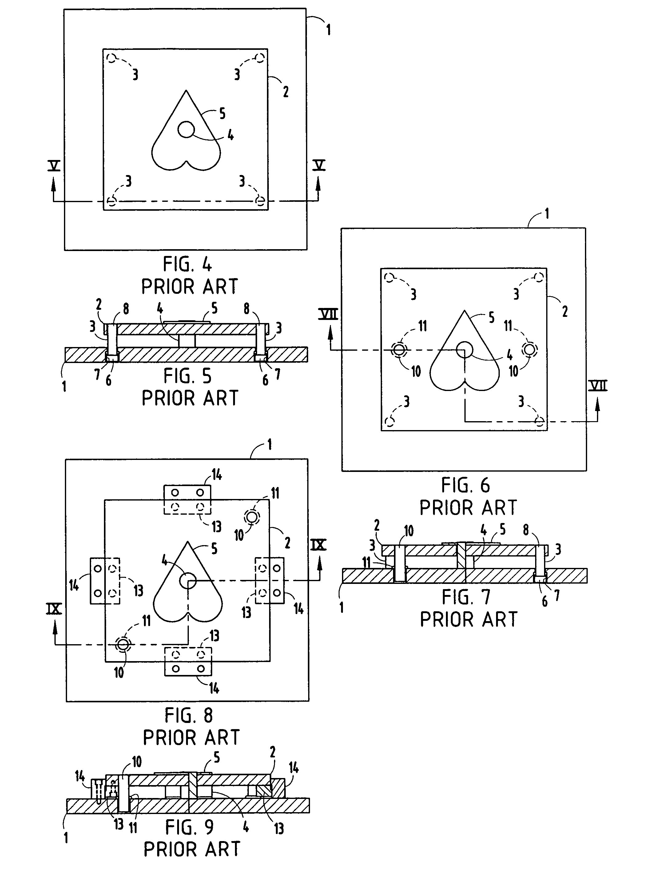 Guided keeper assembly and method for metal forming dies