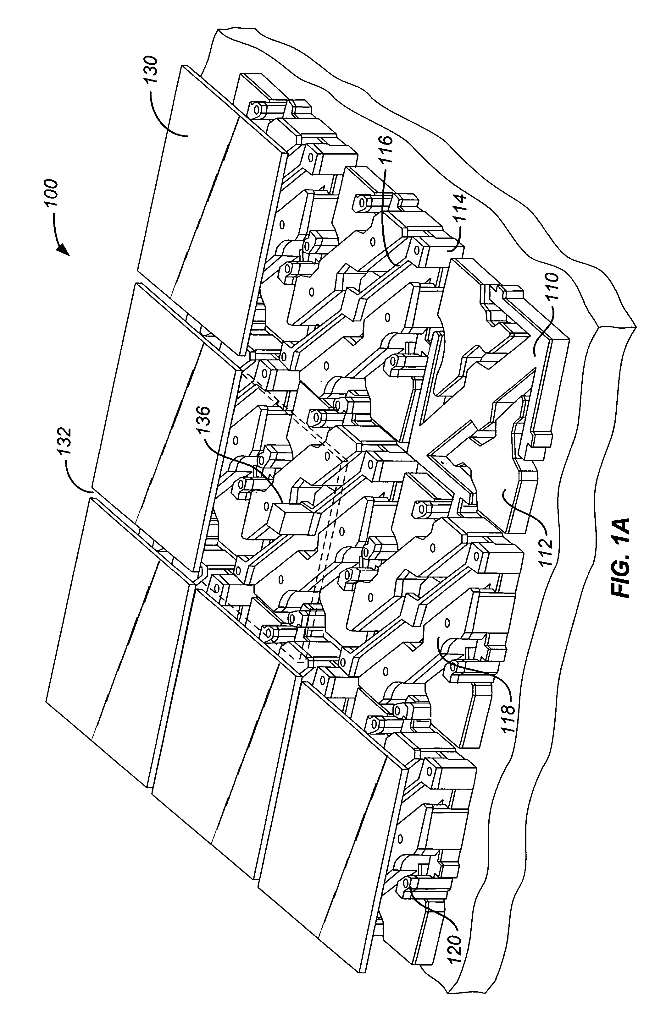 Fabrication of a high fill ratio silicon spatial light modulator