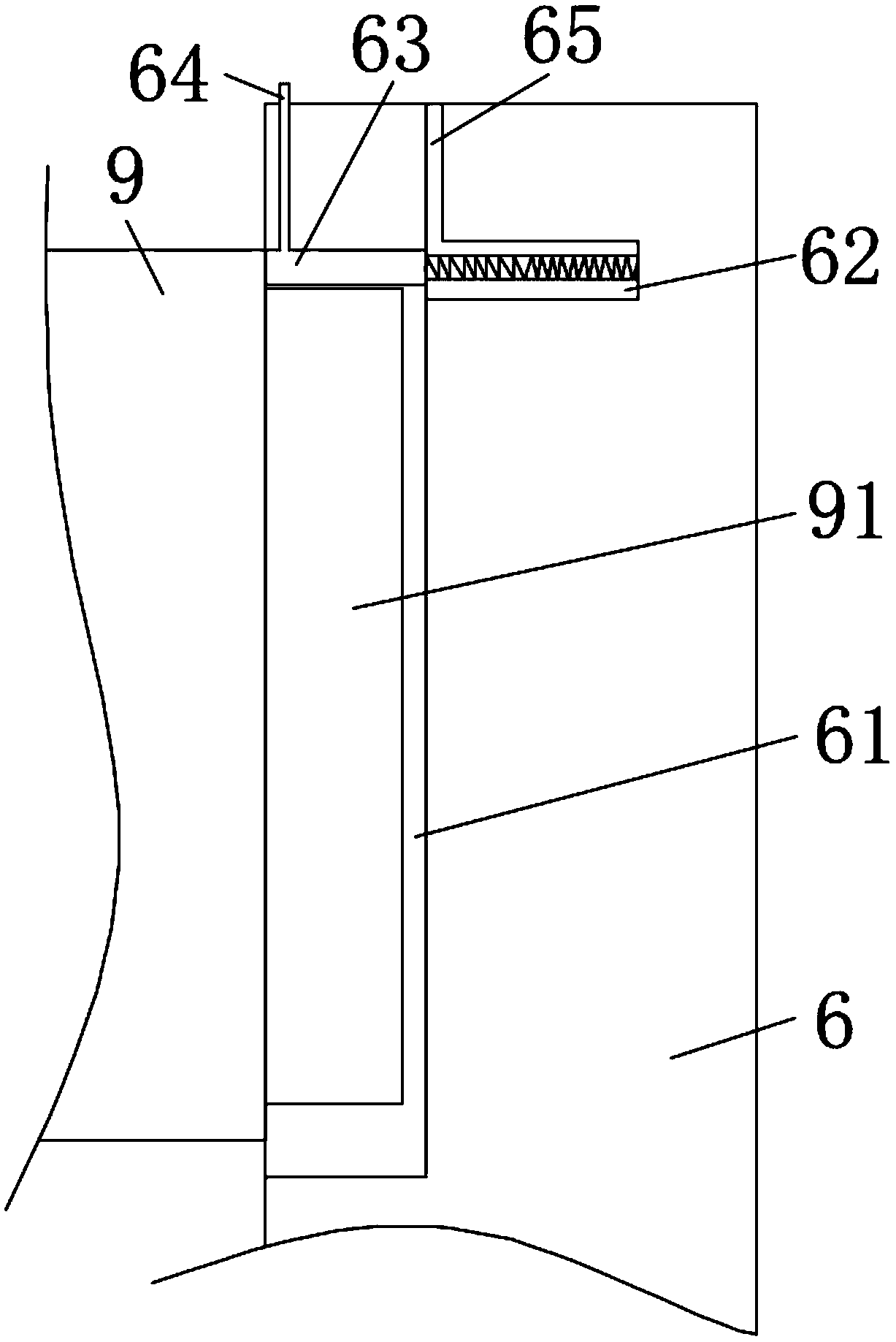 Polishing device for loudspeaker plastic side pressing production processing