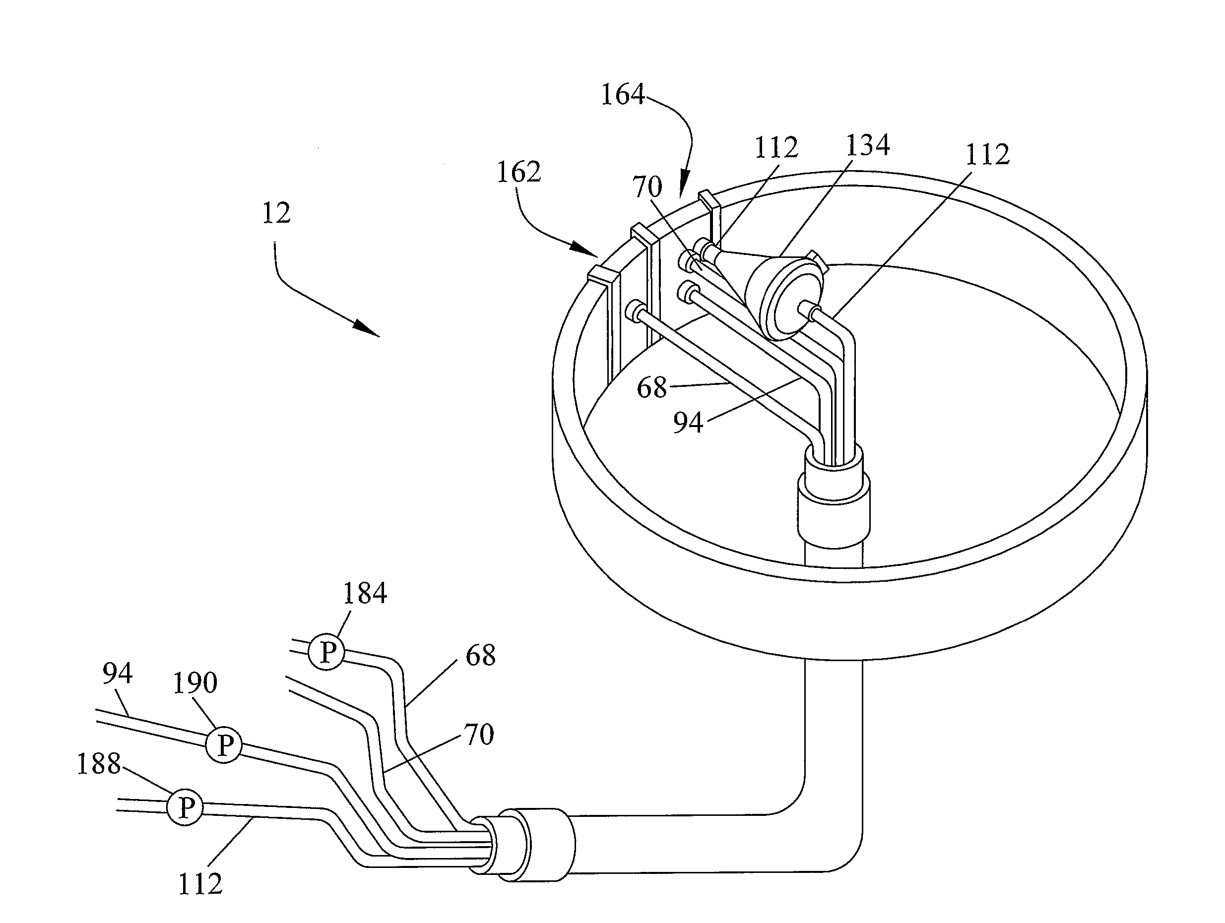 Blood processing apparatus and method with automatically adjusted collection targets