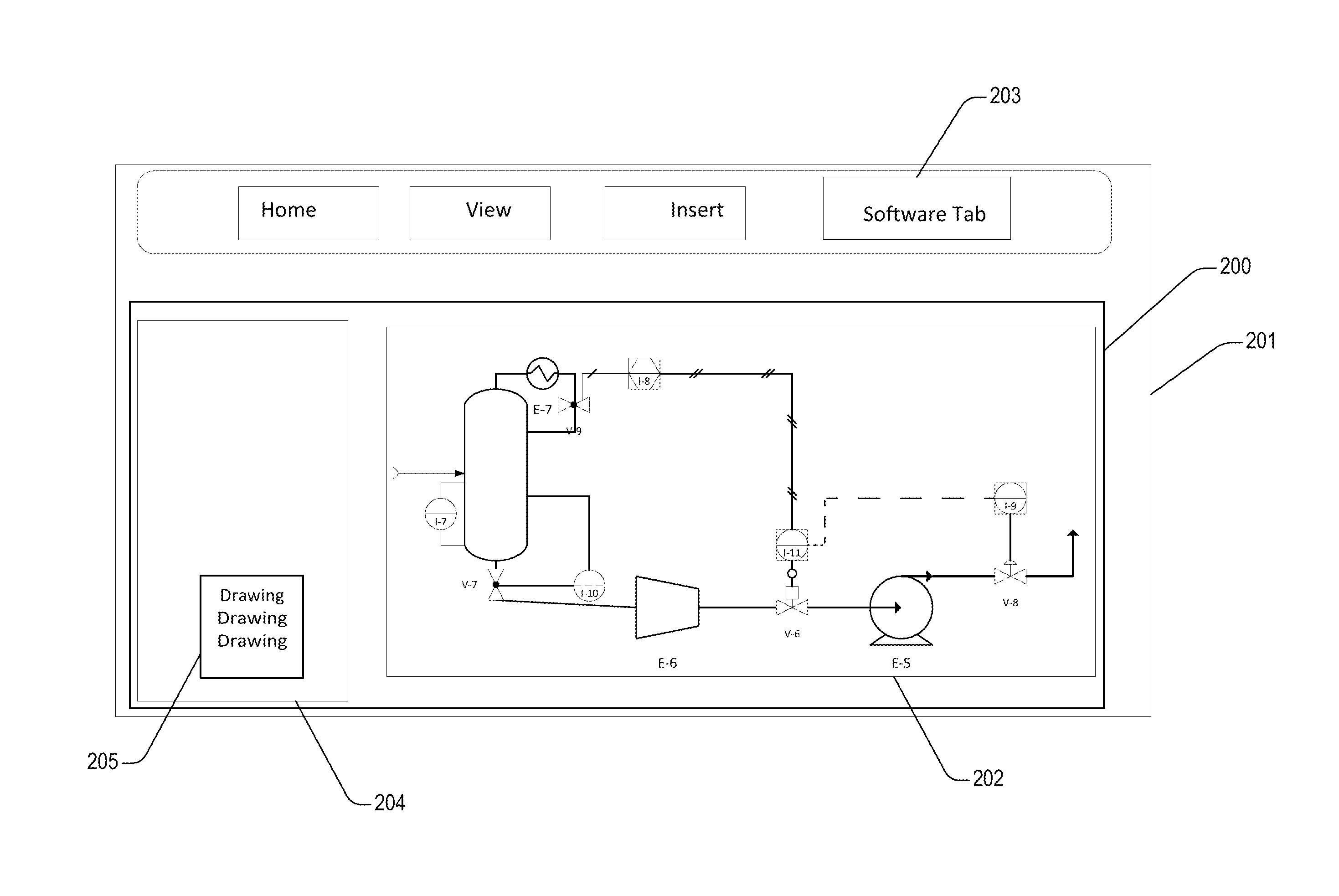 Graphical User Interface Systems and Methods for Data Integration with Data-Driven Engineering Drawings