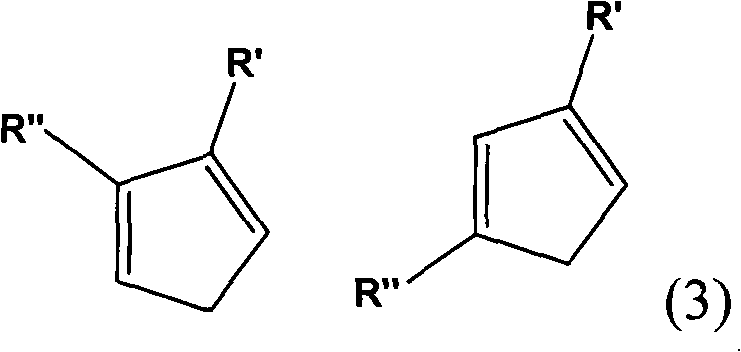 Method for preparing multi-substituted cyclopentadiene and substituted indene