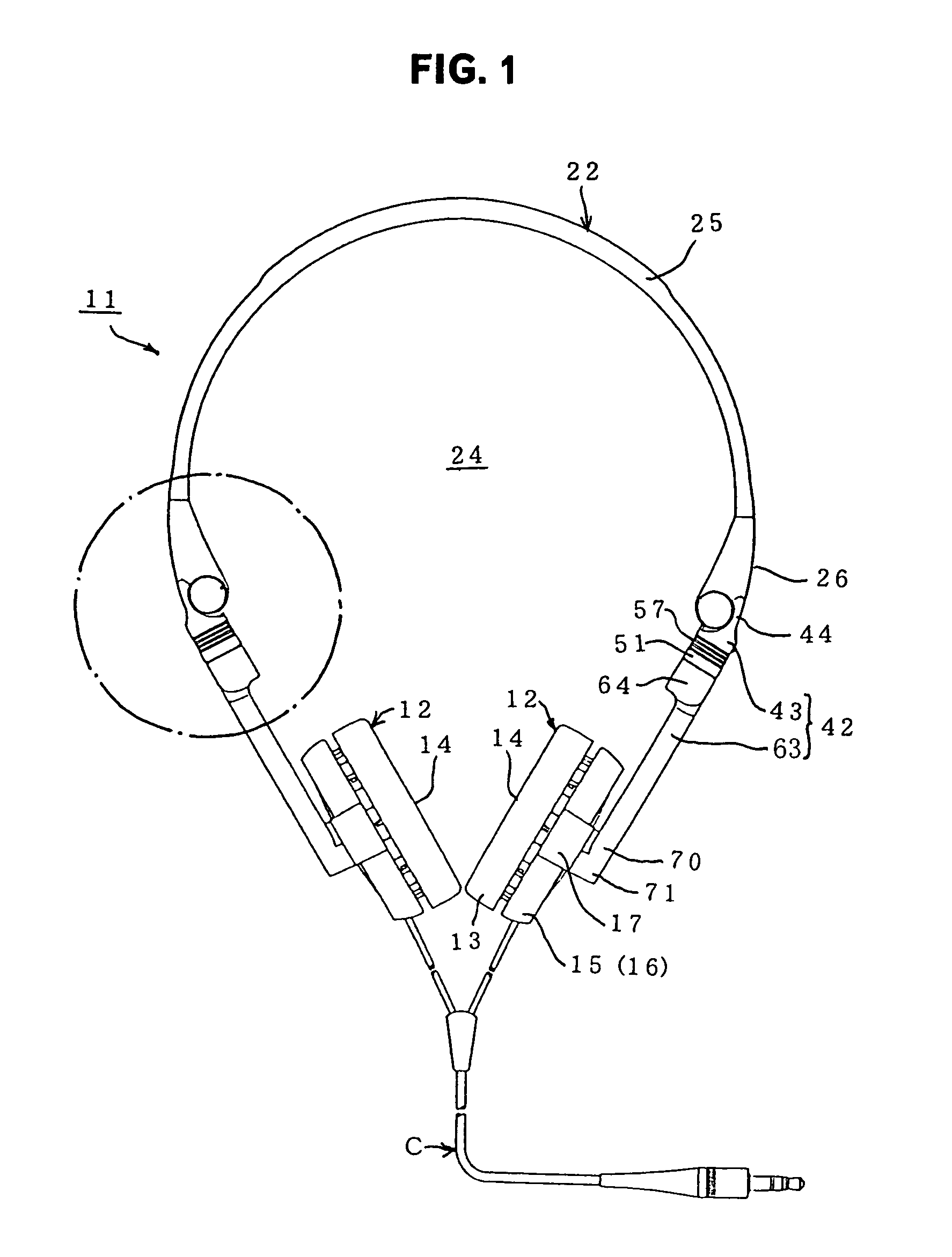 Compact foldable headphone