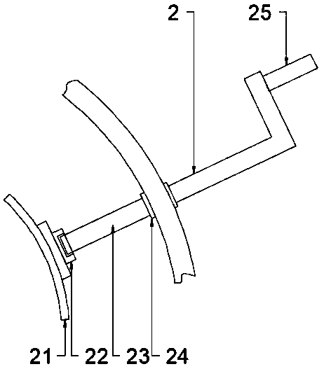 Dual-OPGW-cable leading-down fastening device of high-voltage transformer substation