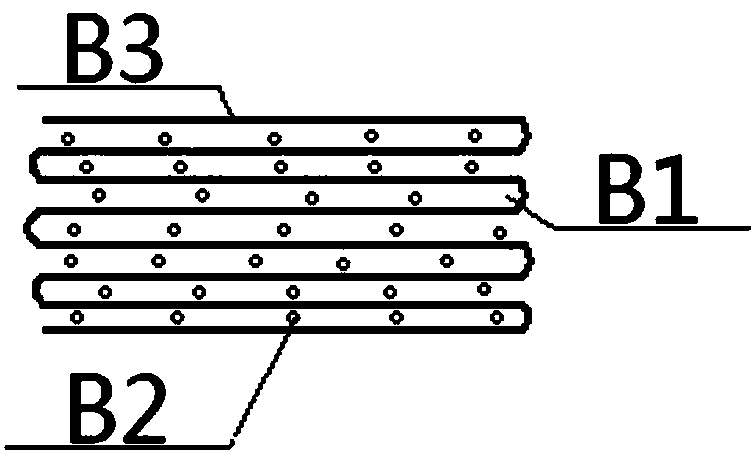 Honeycomb porous structure cotton preparation system