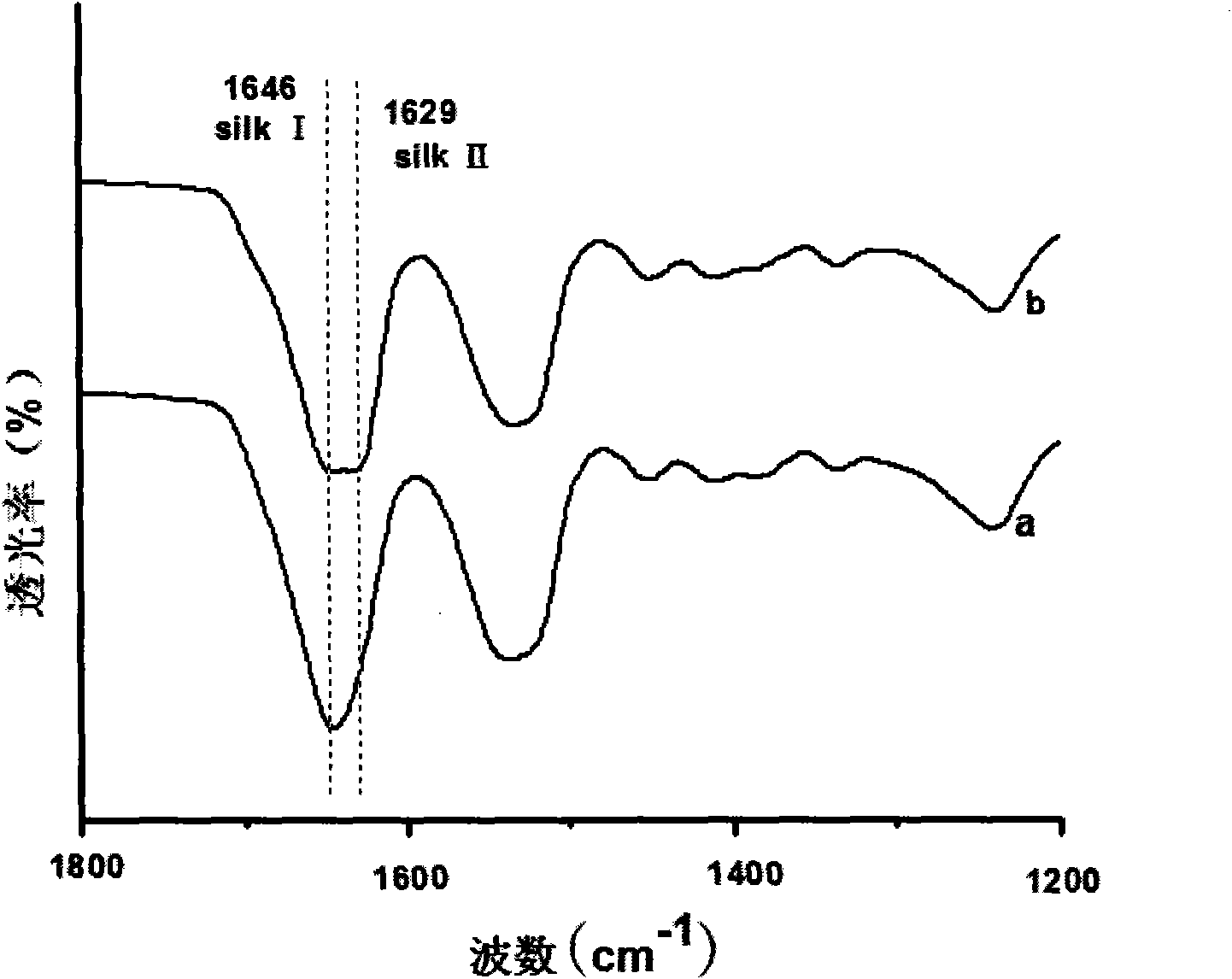 Preparation method of silk fibroin porous three-dimensional material