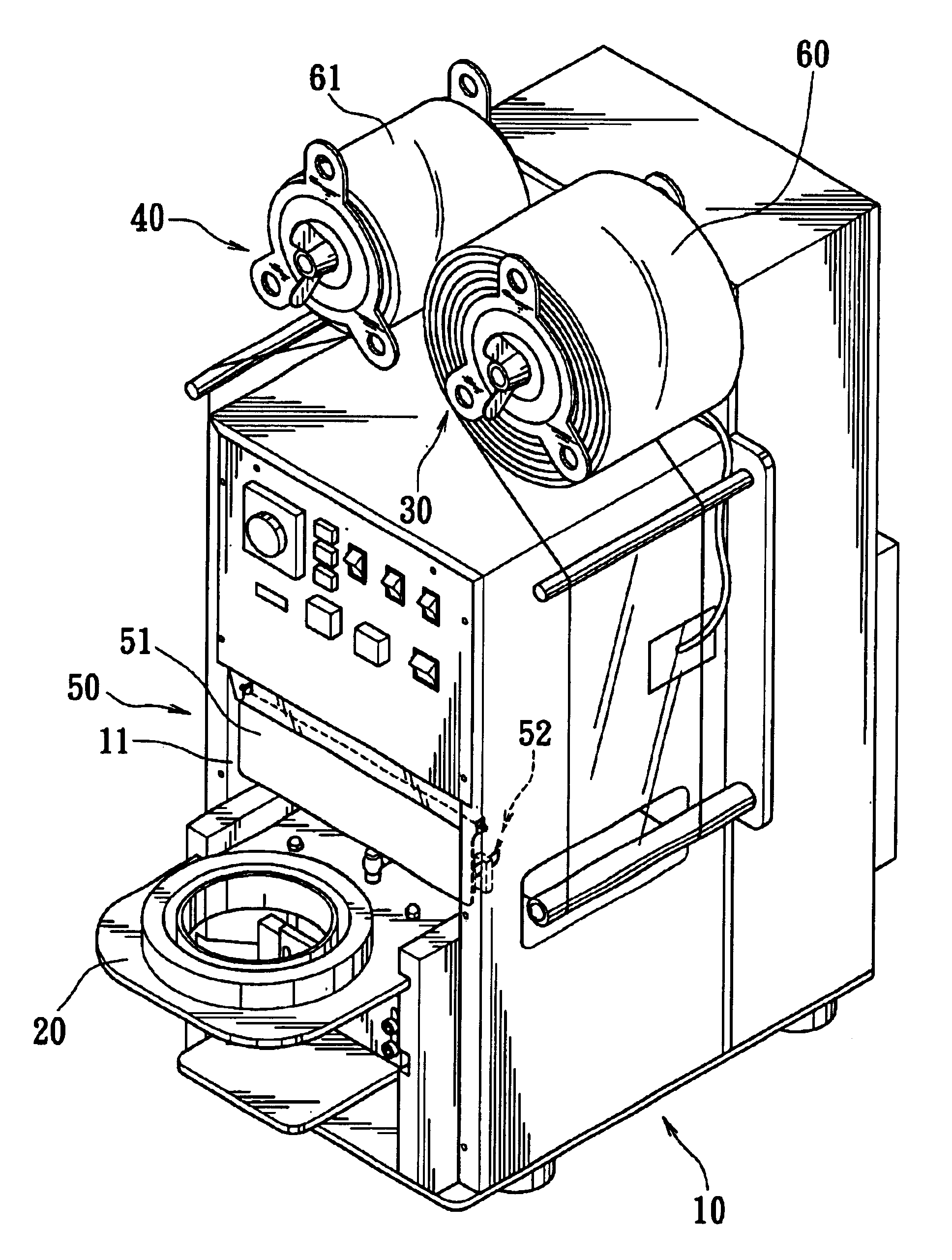 Safety catch device of sealing machine