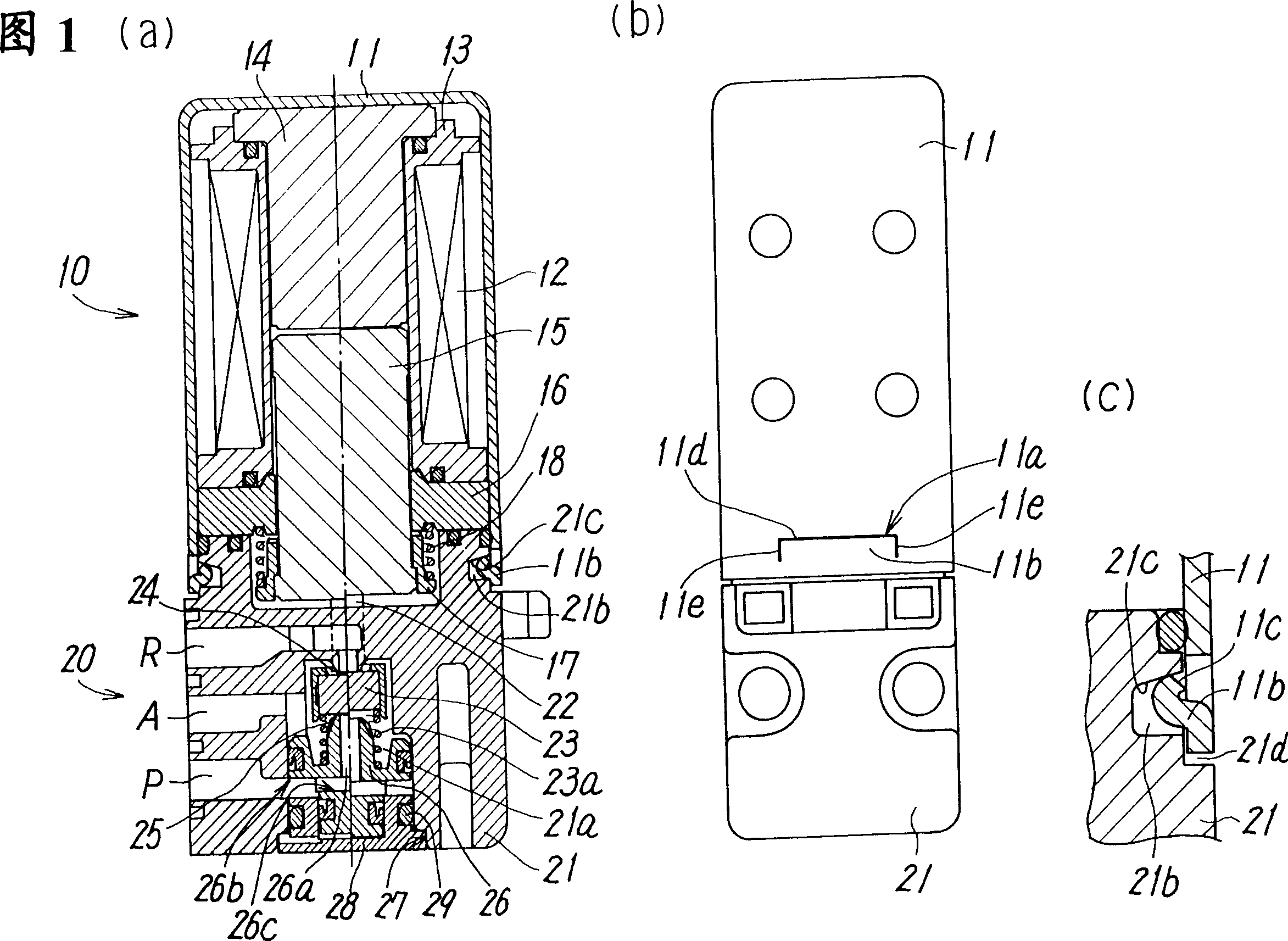 Electromagnetic valve