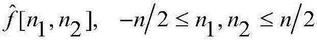 Turbulent image de-noising method