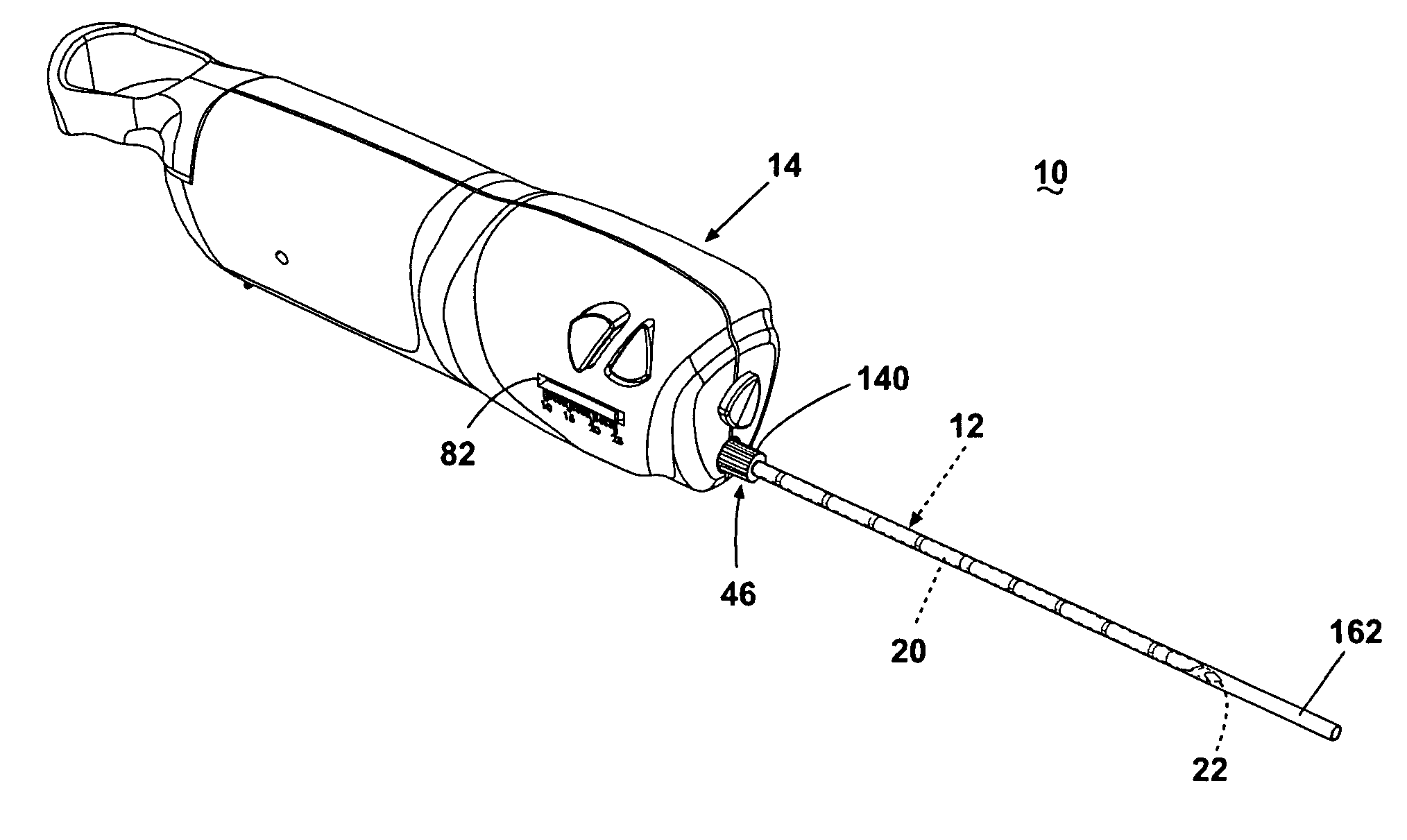 Biopsy device having specimen length adjustment