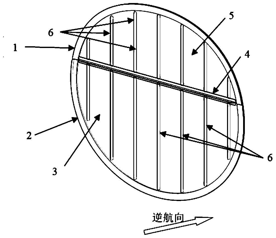 Compact passenger plane detachable firewall and usage method thereof