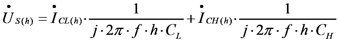 Capacitor voltage transformer suitable for high-voltage harmonic measurement and measurement method