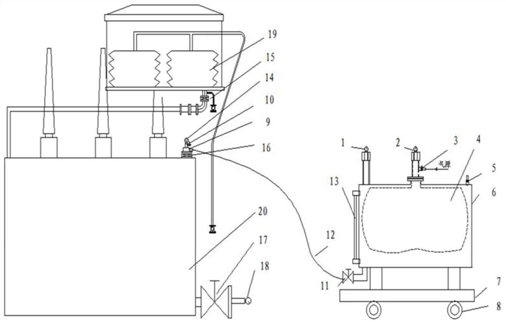 Transformer oil static pressure device and transformer system