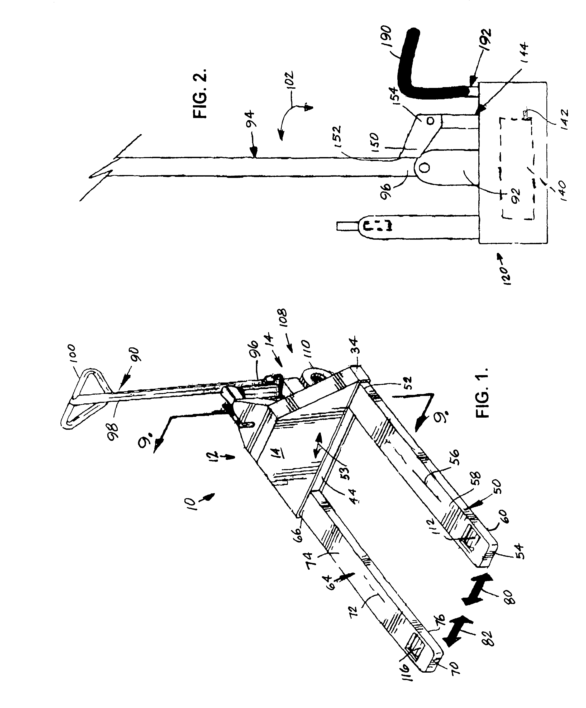 Hydraulic pallet jack