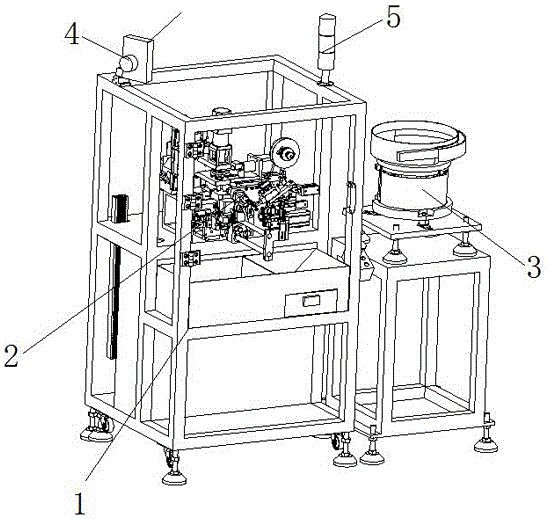 Robot with functions of automatic inserting of insulating sleeve, wire winding and glue coating