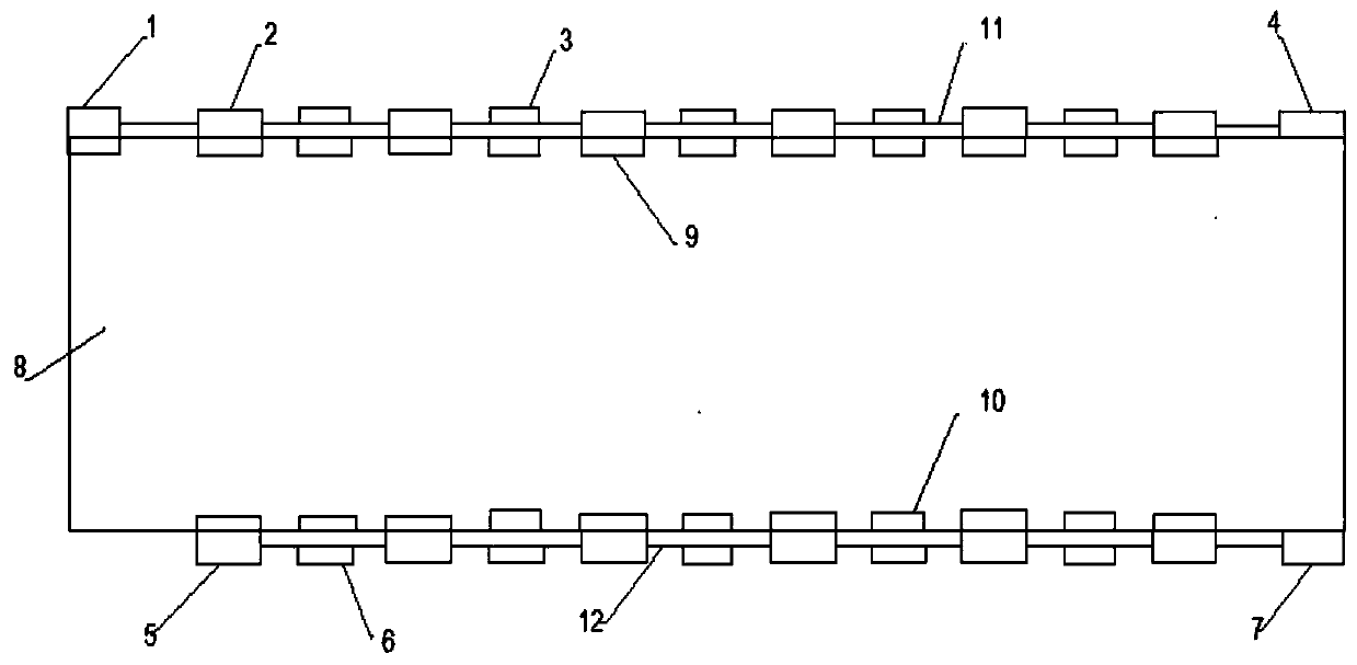 Concentric ring type large-area silicon drift detector, design method and application