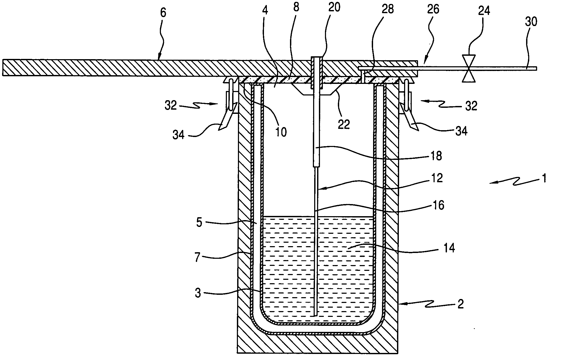 Shock freezer and system for preparing samples for analysis using the same