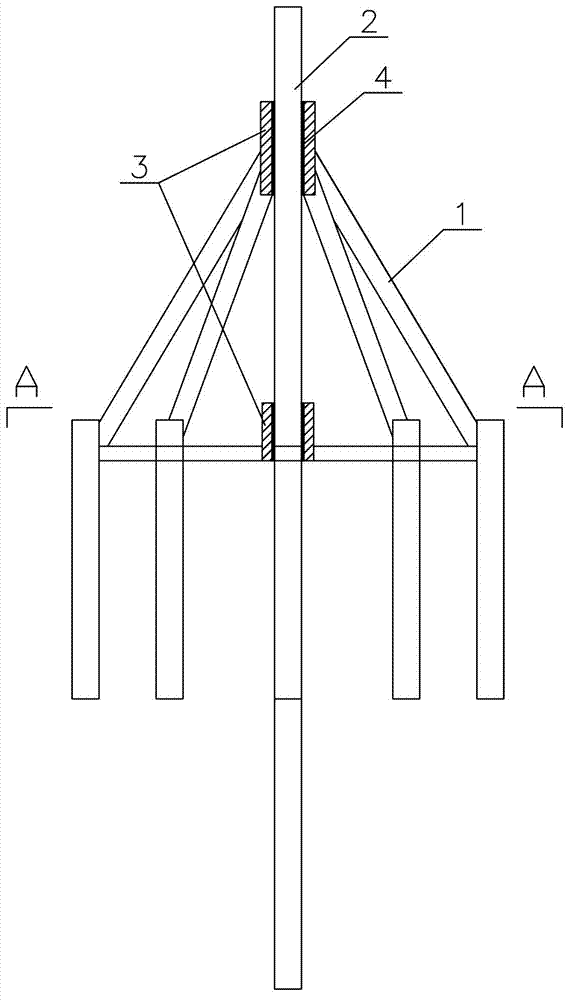 Composite pile foundation