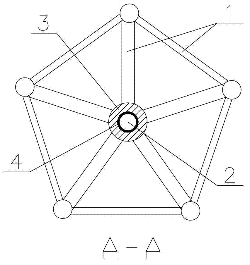 Composite pile foundation