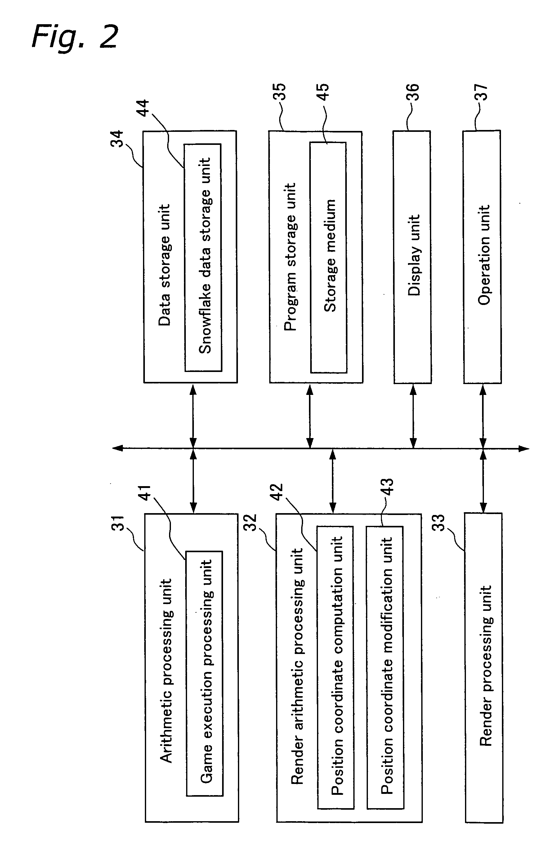 Three dimensional image processing program, three dimensional image processing method, and video game device