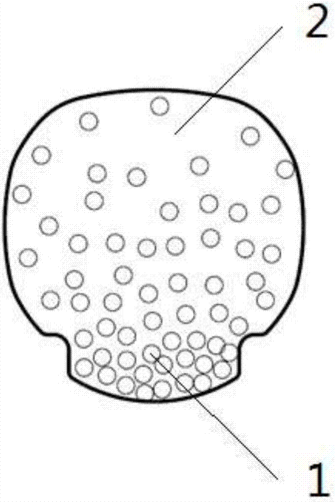 PU solid bicycle tire containing ETPU foaming particles and manufacturing method of PU solid bicycle tire