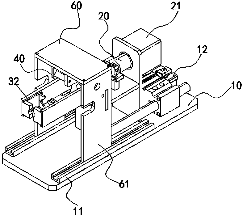 Three-core power line visual deconcentrating system detected by optical fiber sensor