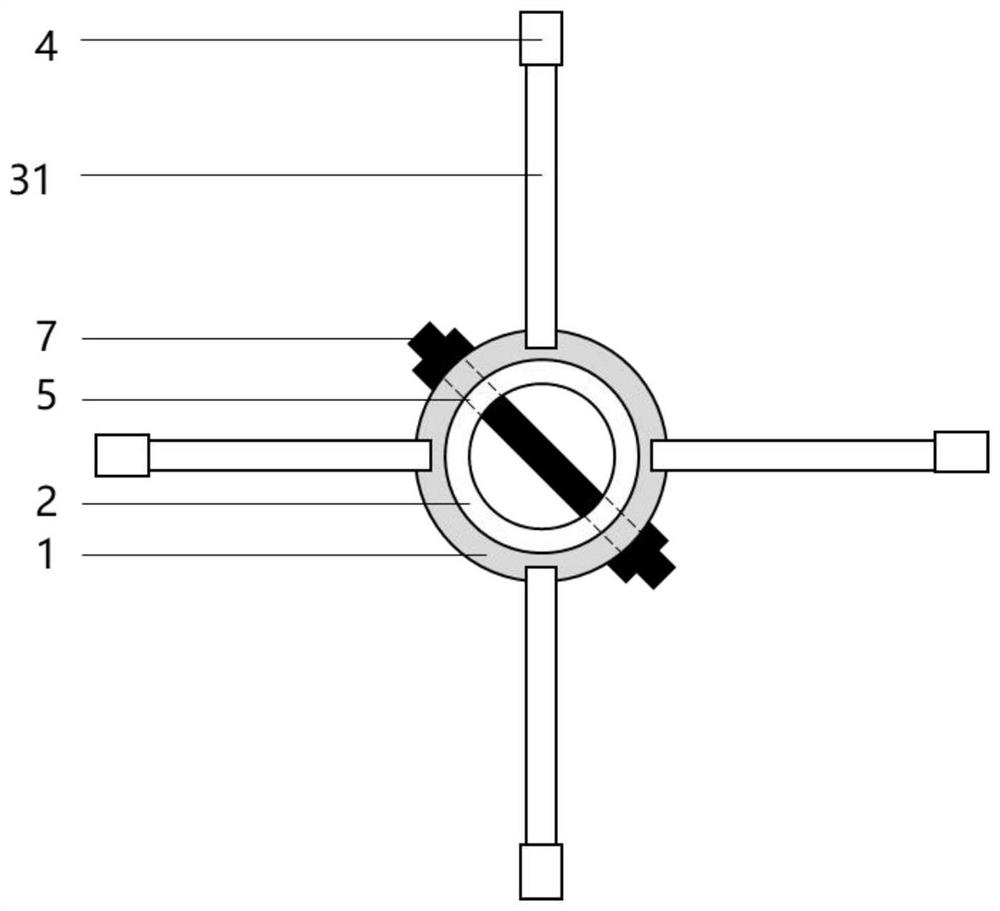 An adaptive protection device for weak parts of special-shaped sculptures