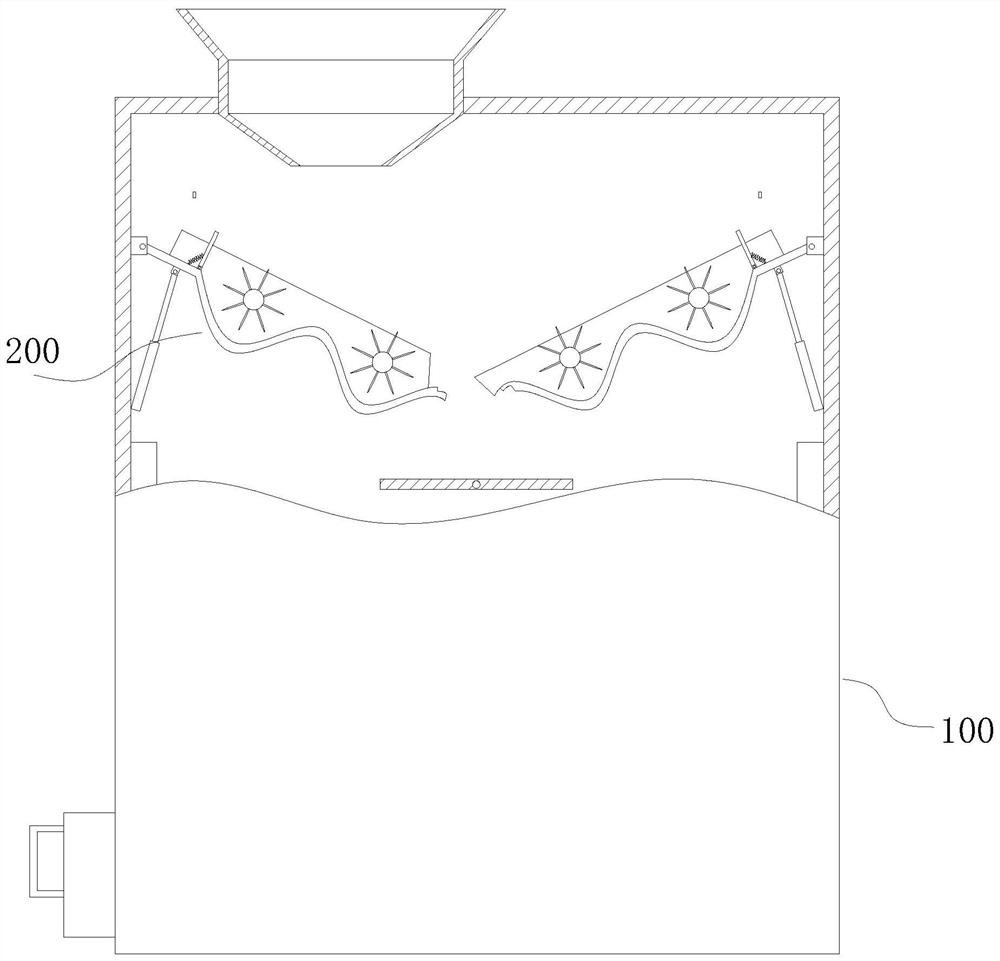 Chemical reagent drying device