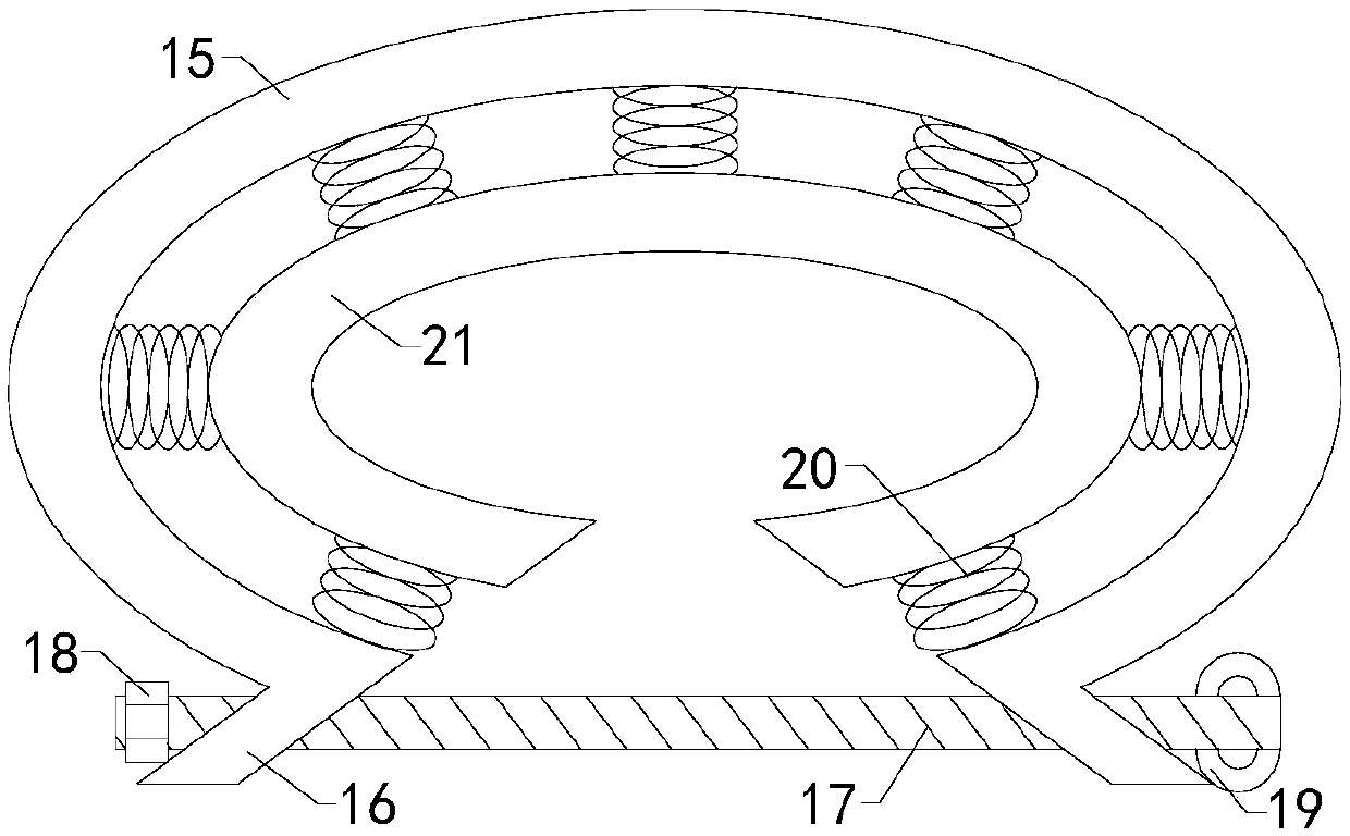 Auxiliary device for detecting permeation coefficient of finished products for concrete production