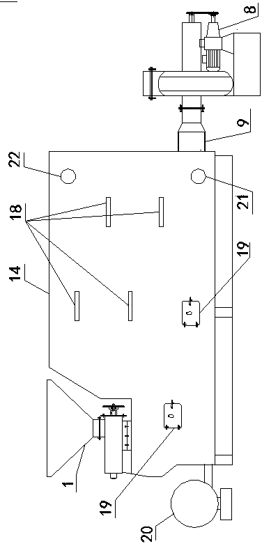 Multi-return-stroke heat-exchanging type biomass boiler