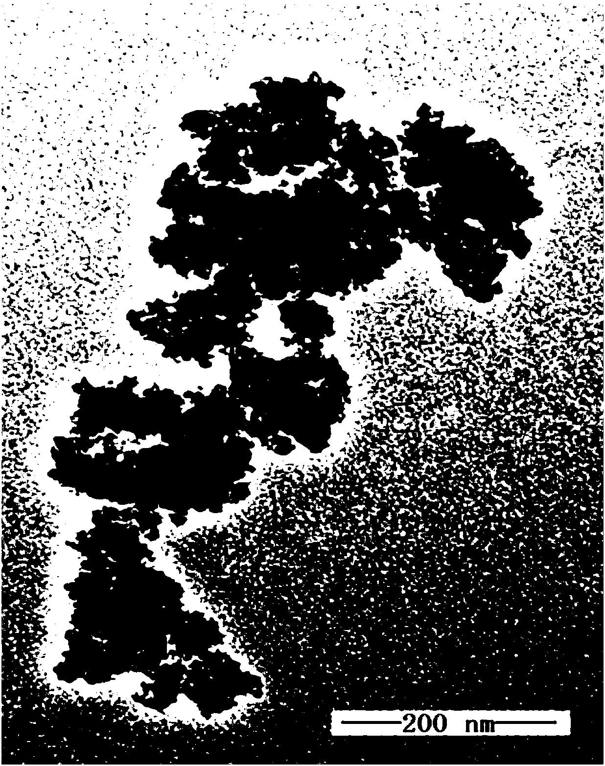 Preparation method of ferrum-titanium-manganese ternary compound arsenic removal adsorbent