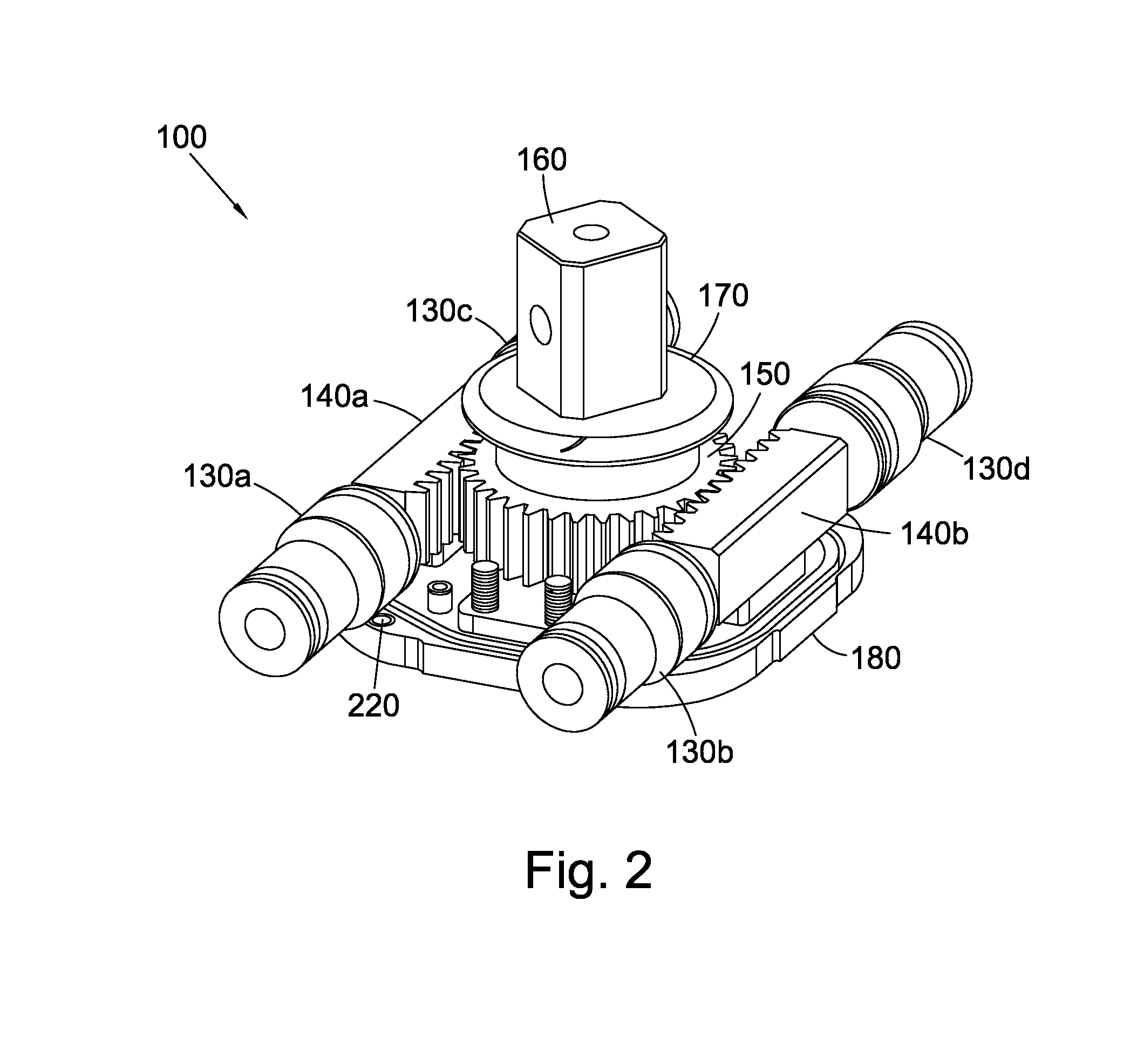 Railway point crank system