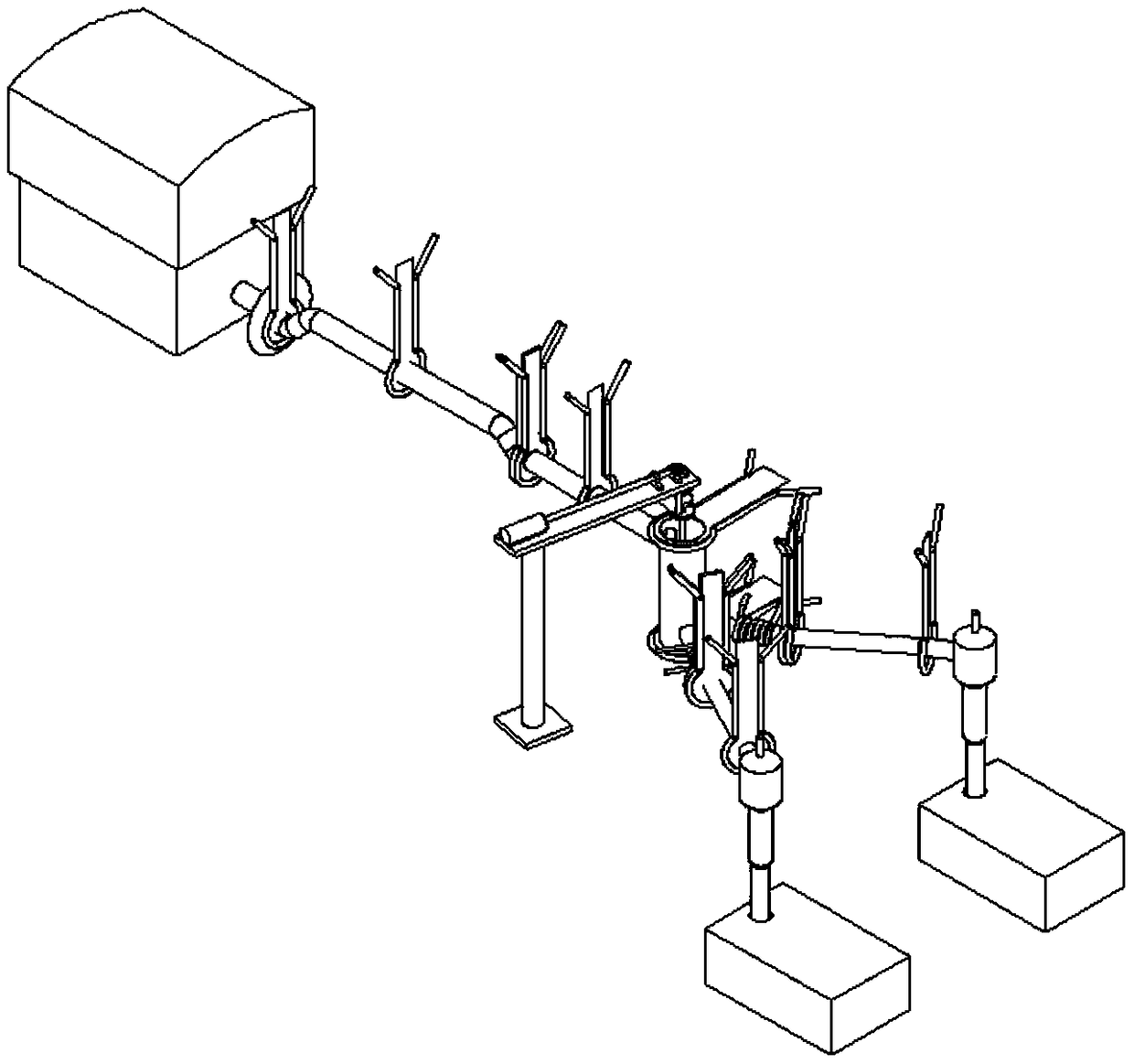 Double platinum channel structure for ultrathin glass substrate