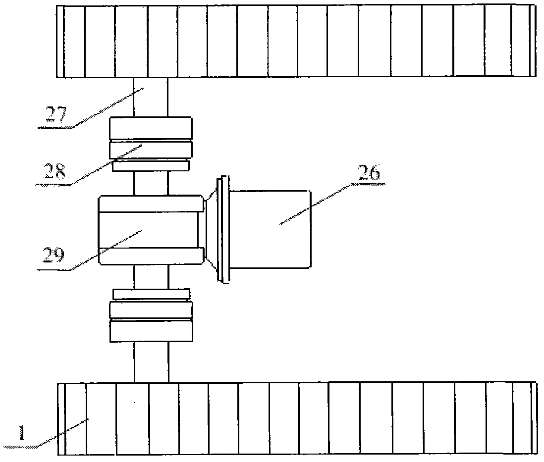 Silt removing machine for sewage-discharging channels