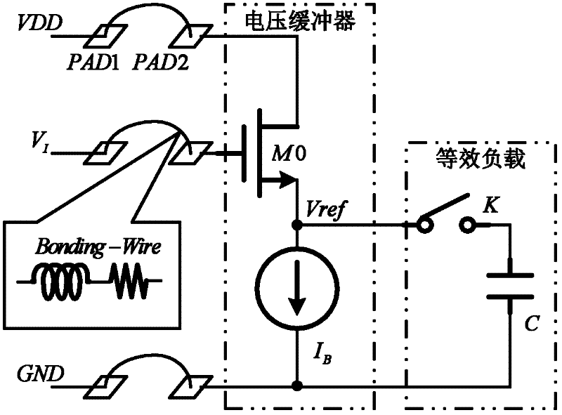 Voltage buffer applied to high-speed analogue-to-digital converter