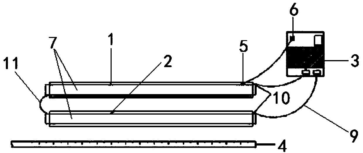 Large-pipe diameter electric preheating compensation control method