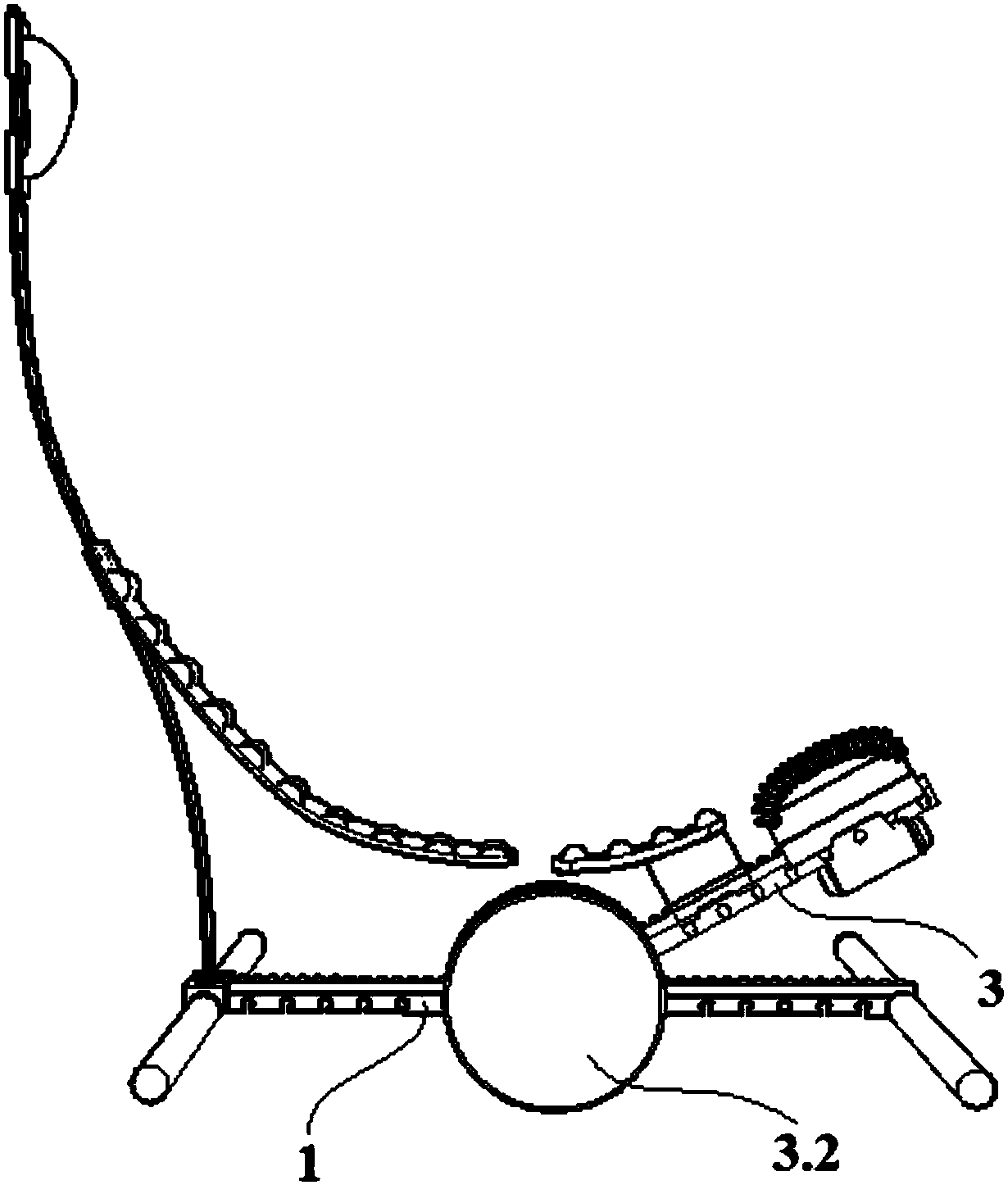 Wearable keep-fit massage device and operation method thereof