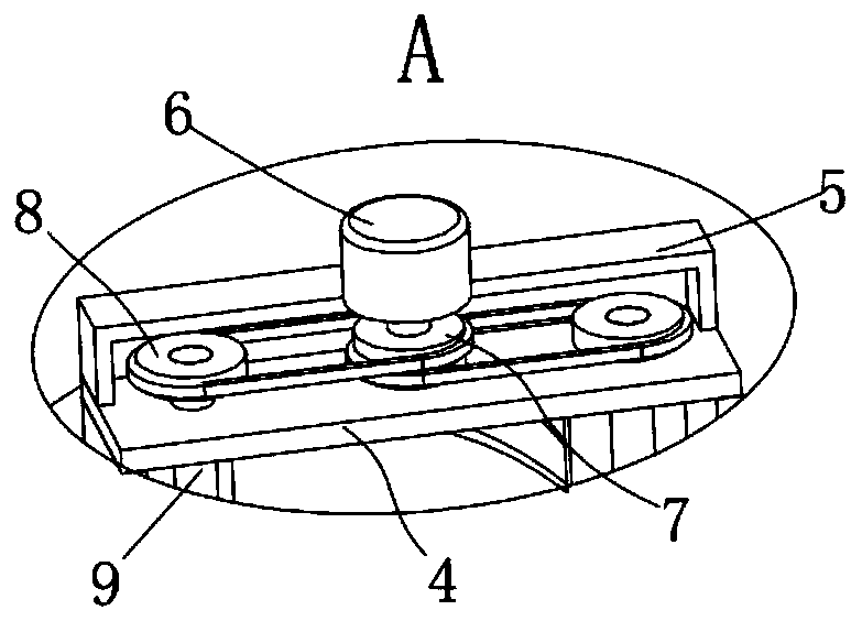 Paying-off device for enameled wire production