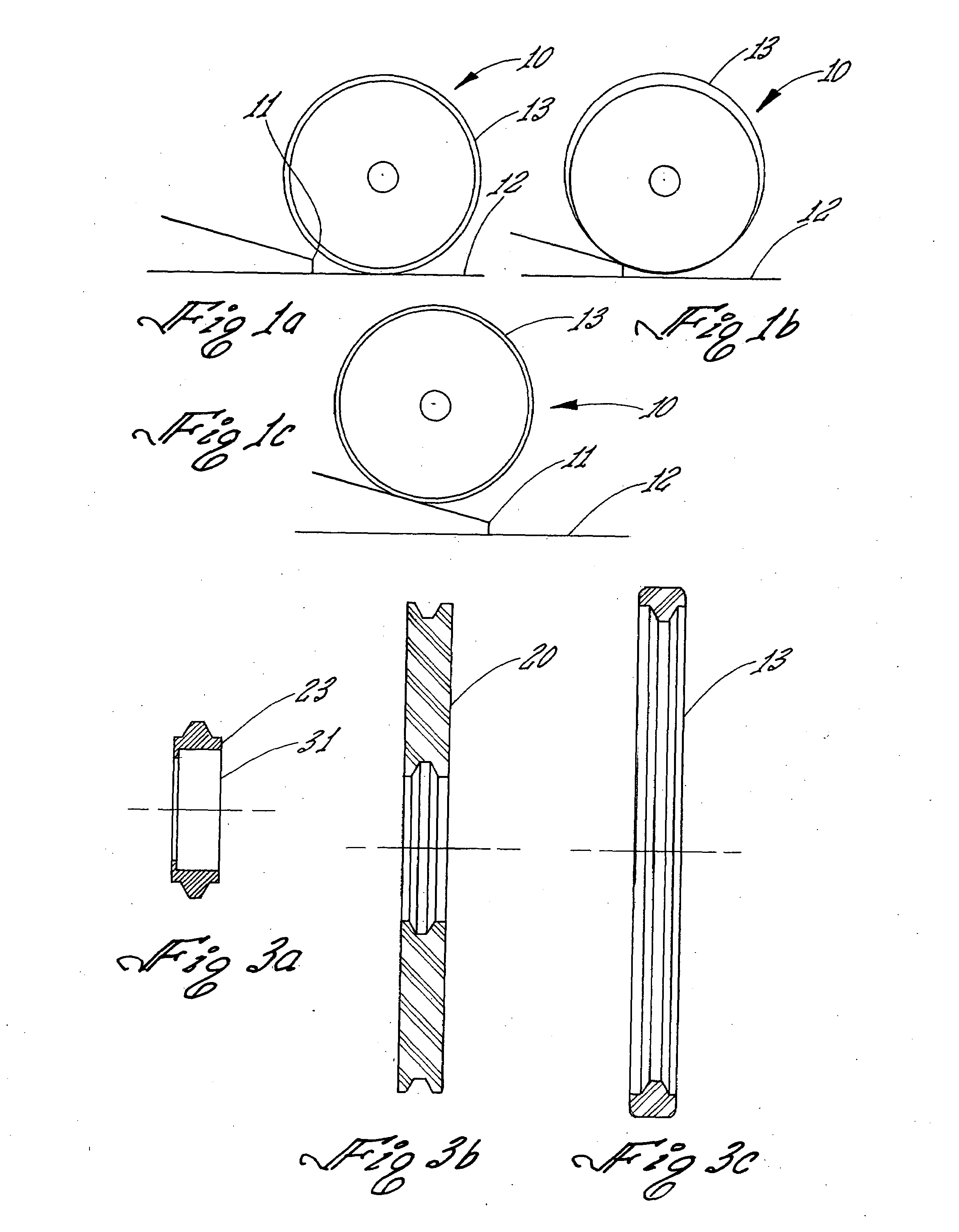 Compound shock absorbing wheel