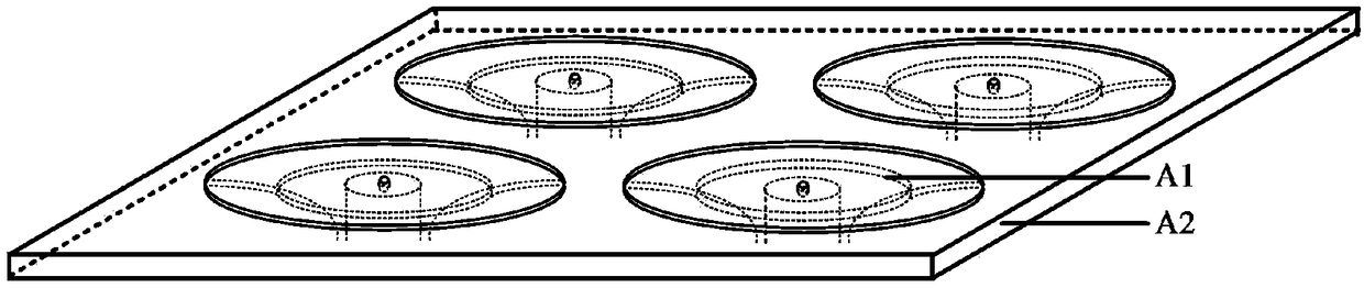 Vibration damping and noise reduction device of acoustic black hole