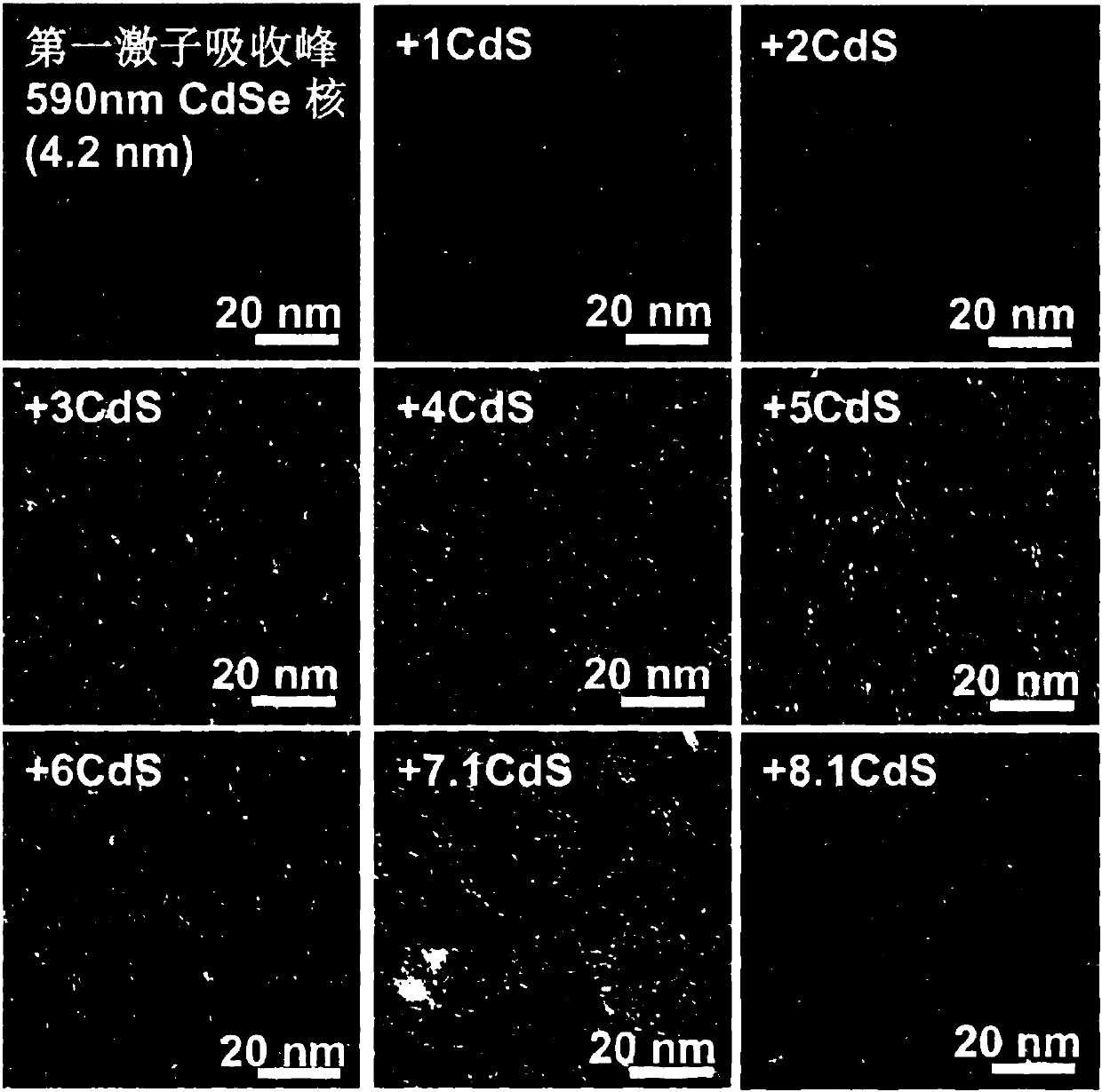 Core-shell quantum dot, and preparation method and application thereof