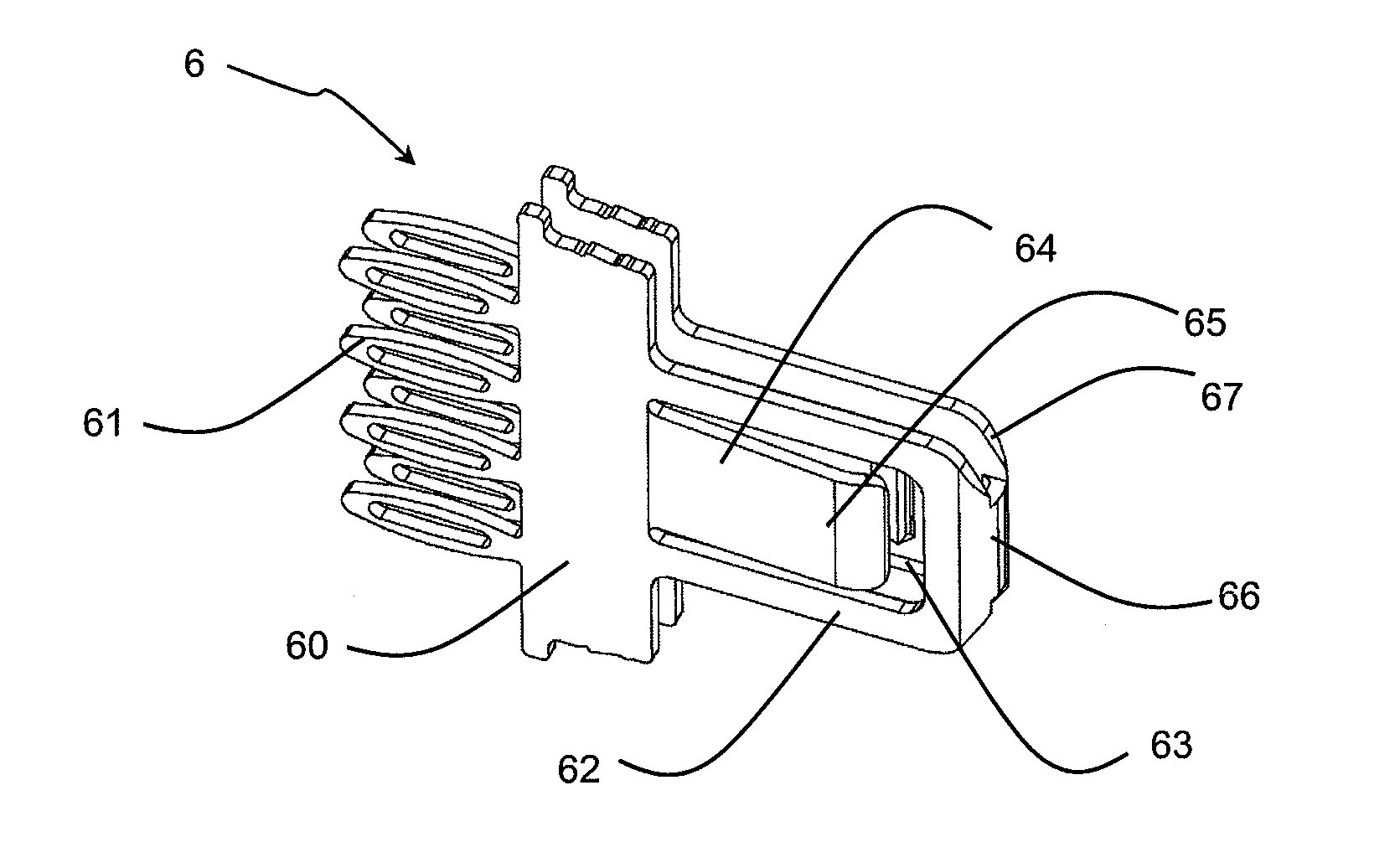 Power connector and power connector assembly with contact protection mechanism