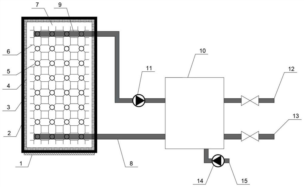 Phase change cold storage device for air conditioner