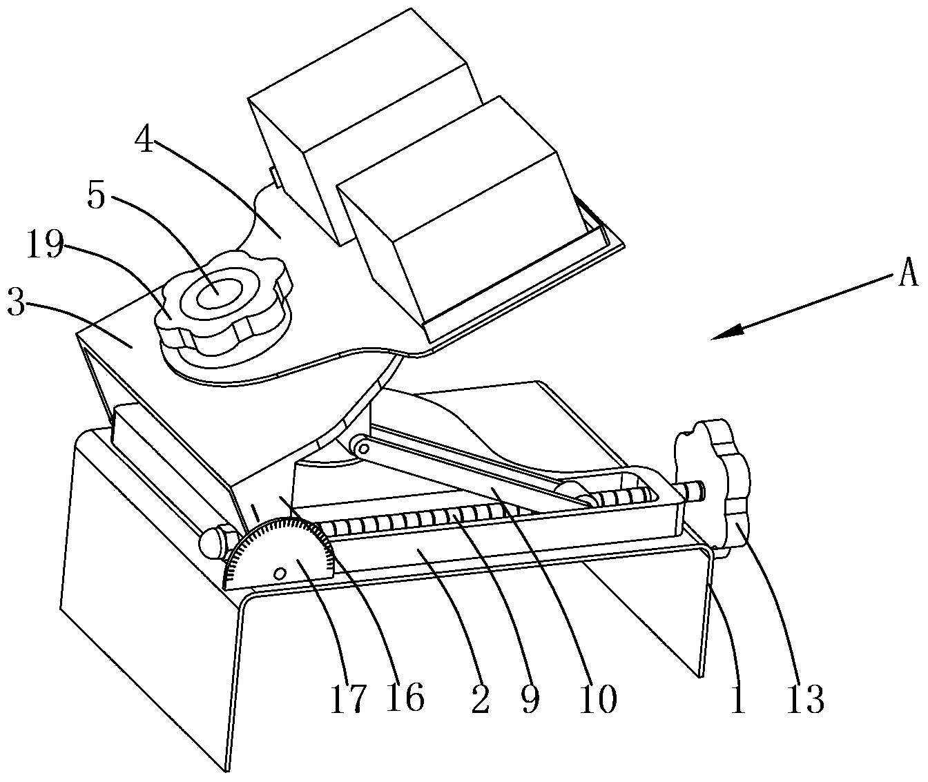 Information acquiring device for traffic accident scene